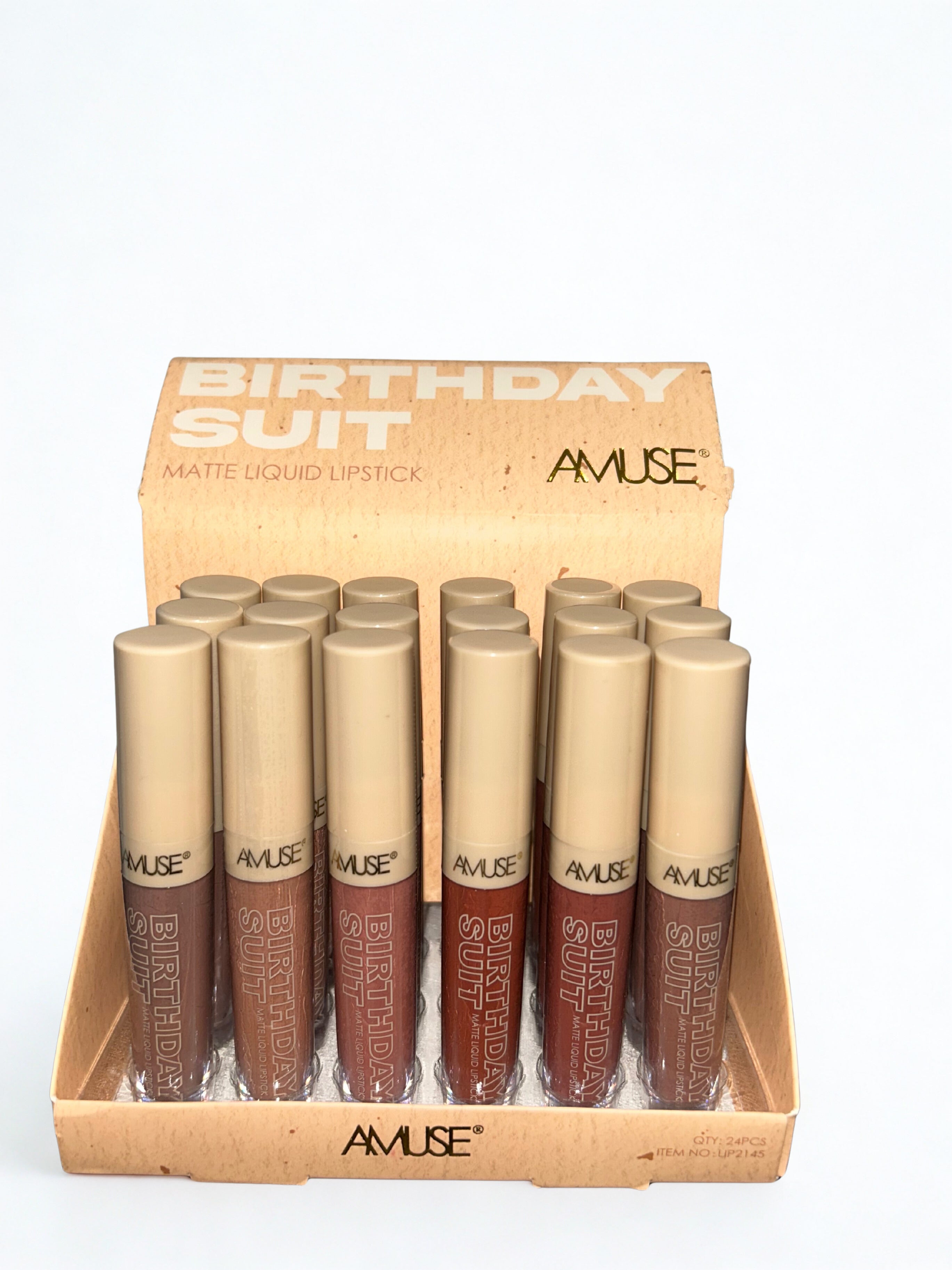 Amuse Birthday Suit Lipsticks (1 Dozen)